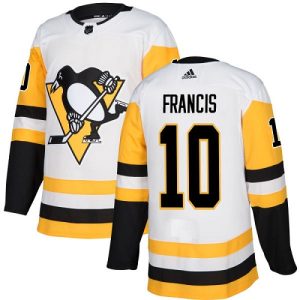 Kinder Pittsburgh Penguins Eishockey Trikot Ron Francis #10 Authentic Weiß Auswärts